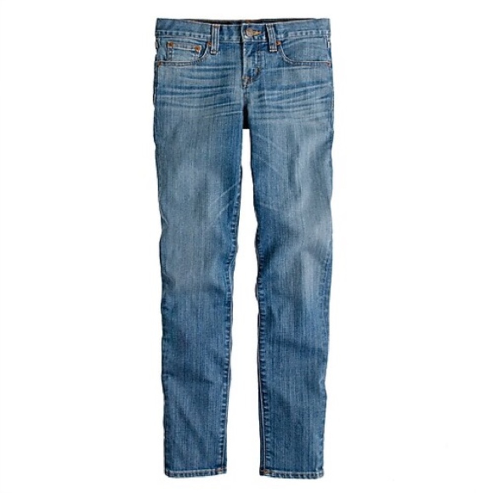 J. Crew toothpick jeans in northport wash